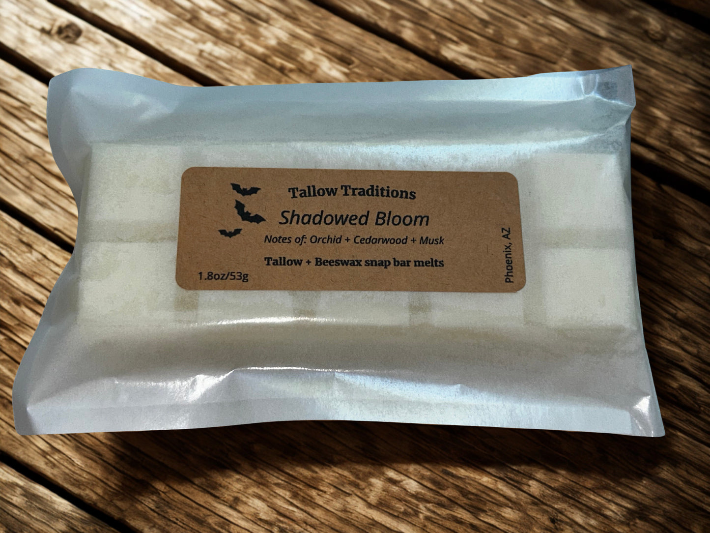 Tallow + Beeswax Snap Bar Wax Melts