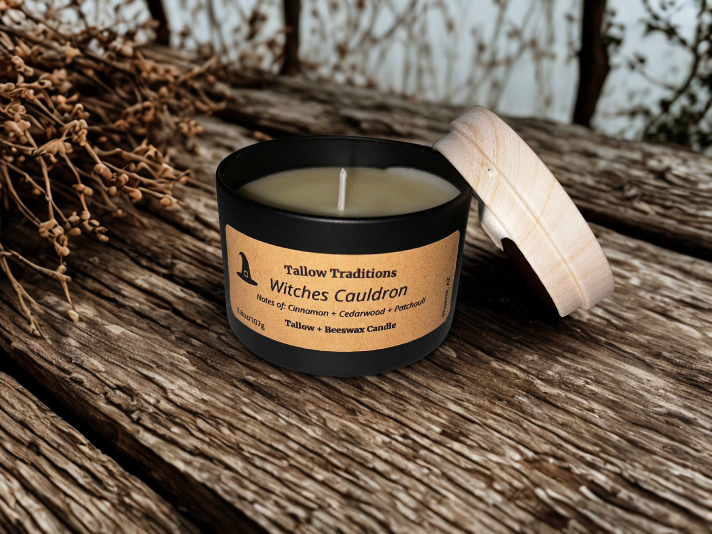 Tallow + Beeswax scented candles